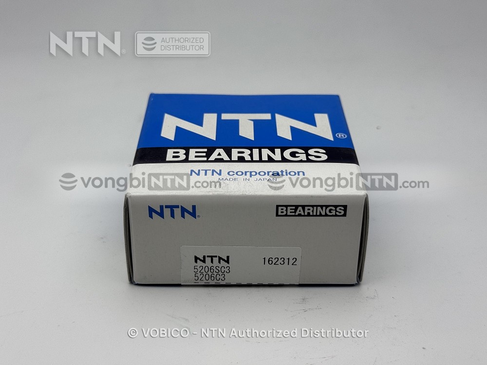 Vòng bi 5206SC3 chính hãng NTN, Vòng bi tiếp xúc góc NTN - VOBICO