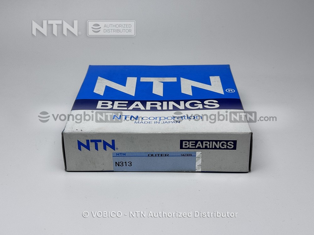 Vòng bi N313 chính hãng NTN, Vòng bi đũa trụ NTN - VOBICO